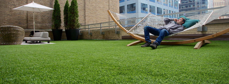 fake grass for your business and home needs Use fake grass if you don't have any natural lawn